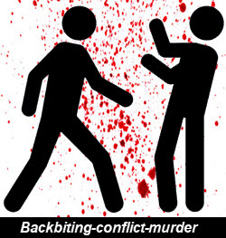 Backbiting-conflict-murder